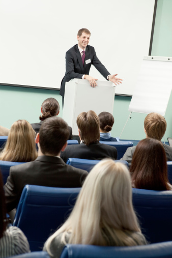 You will be amazed at the amount you can learn from a public speaker.