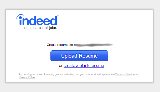 indeed upload resume