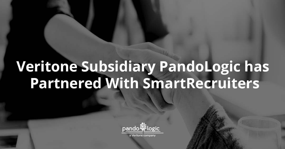 Veritone Subsidiary PandoLogic Partners with SmartRecruiters to Empower Hiring Efficiency at Scale